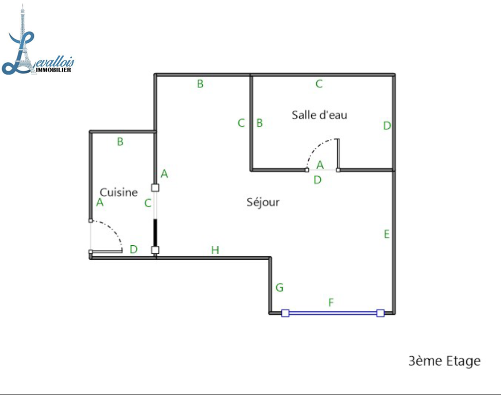appartement 1 pièce en vente sur PARIS (75008)