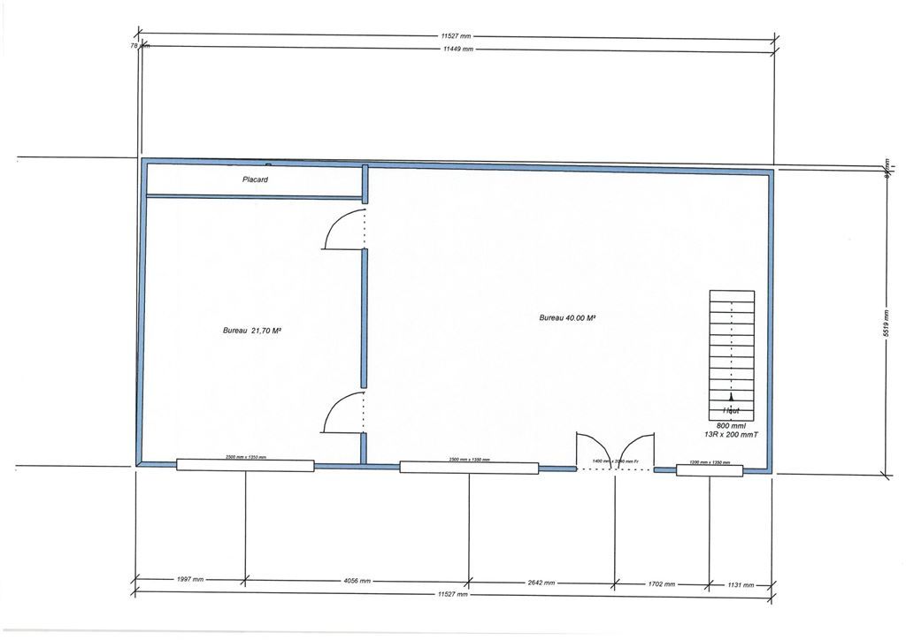 bureaux en location sur LEVALLOIS PERRET (92300)
